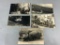 Group of 5 Balloon/Dirigible/Zeppelin Postcards Including Real Photo RPPC