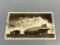 German WWII Balloon/Dirigible/Zeppelin RPPC Real Photo Postcard Nice Postmark