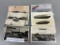 Group Lot of Balloon/Dirigible/Zeppelin Postcards