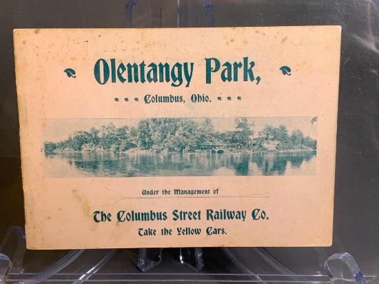 Olentangy Park Columbus Ohio Amusement Park Booklet 1896 First Year