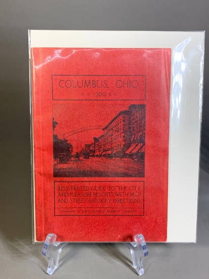 1900 Columbus Ohio Illustrated Guide Amusement Parks Columbus Railway Co. Arches