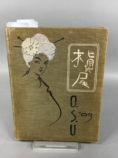 Unusual 1903 Ohio State Makio Yearbook