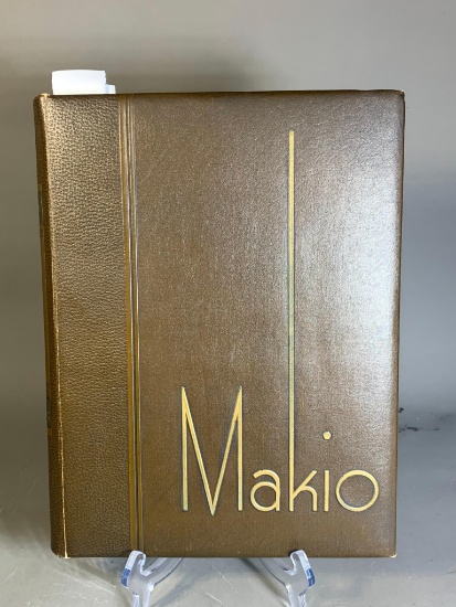1936 Makio Yearbook Ohio State University Jesse Owens World Records 1935