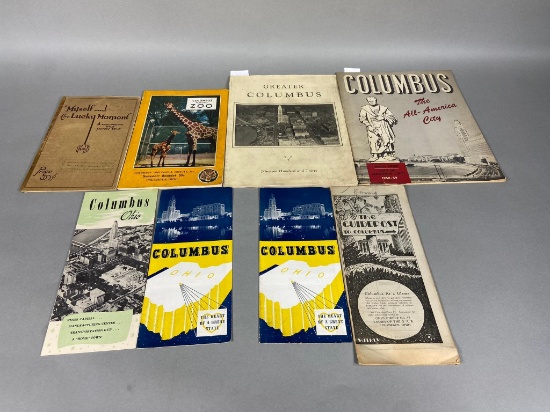 Antique & Vintage Columbus Brochures & Guides
