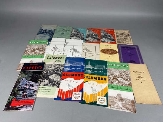 Large Lot of Vintage Columbus Ohio Souvenir Guides