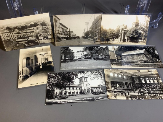 Group Lot Real Photo Postcards Various Ohio Locations