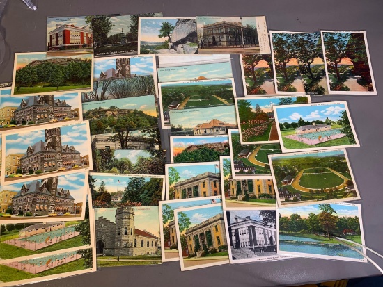 Group of Lancaster Ohio Postcards 1930s-40s