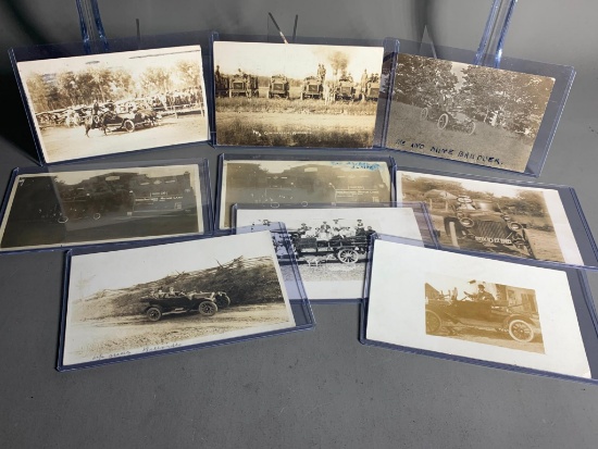 RPPC Real Photo Postcards FWD Military Trucks, Cars
