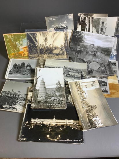 Large Lot of Real Photo Postcards - Mexico
