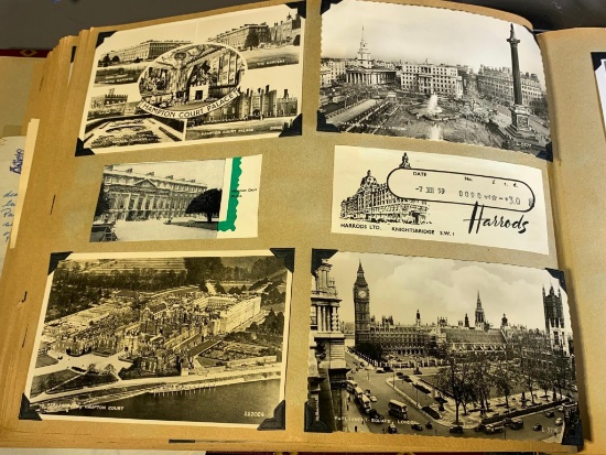 Very Large Scrapbook 1950s World Travel & Tours.