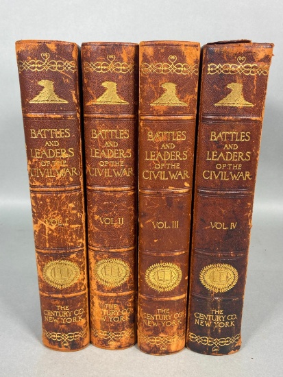 4 Vol Battles & Leaders Civil War Book Set De Vine Press 1884-7