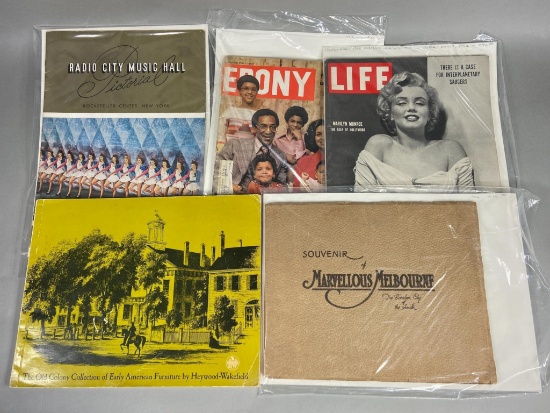Marilyn Monroe First Life Cover, Melbourne Florida Souvenir and More