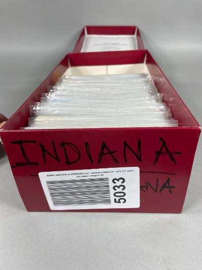 Large Box Lot Antique & Vintage Postcards Indiana