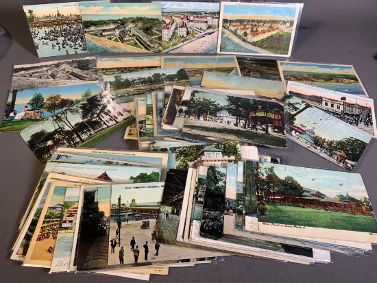 Large Lot of Vintage & Antique Postcards Cedar Point Ohio