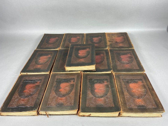 14 Vol Set Elbert Hubbard Roycrofters Little Journeys
