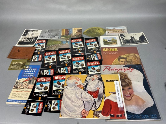 Lot of Vintage, Antique Travel Paper and more