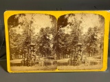 Rare Stereoview Card Photo Goodale Park Columbus OH