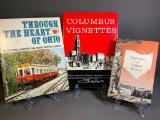 3 Books on Columbus, Ohio History - CDM Interurban Railway, Columbus Vignettes, Ohio History