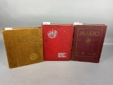 Group of 3 Ohio State University Makio Yearbooks - 1911, 1912, 1916
