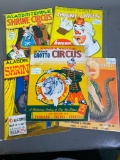 Aladdin Temple Shrine Circus Old Programs Booklets 1940s