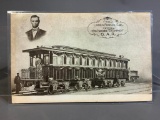 Lincoln Funeral Car GAR Encampment Postcard 42nd Toledo, OH