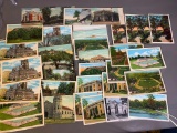 Group of Lancaster Ohio Postcards 1930s-40s