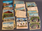 Large Group of Columbus, Ohio Postcards 1930s-40s