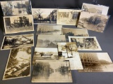 Large Lot of Dayton, Ohio 1913 Flood Real Photo Postcards