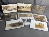 RPPC Real Photo Postcards FWD Military Trucks, Cars