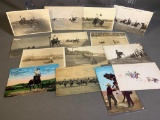 Group Lot of Real Photo Postcards & More - Cowboys