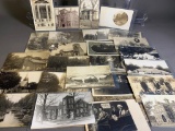 Group Lot of Real Photo Postcards RPPCs Ohio Locations