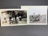 Two Early 1900s Snapshots Motorcycle Content
