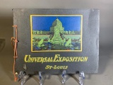Antique Universal Exposition St. Louis Souvenir Booklet