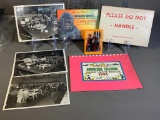 Variety of Vintage Circus Paper & Photos