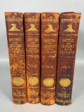 4 Vol Battles & Leaders Civil War Book Set De Vine Press 1884-7