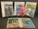 Pin Up Lot Nudie Figure Glamour Photography Magazines