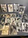 Great Group of Glamour Celebrity Press Fan Photos