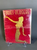 Folies Bergere Paris Theater Program Nude on Cover