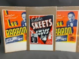 3 Antique Big Band Posters
