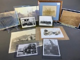 Group of Railroad Photos including Derailment Recovery