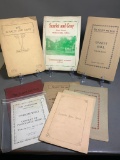 Group of circa 1917 Nelsonville High School Ephemera