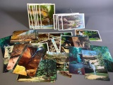 Large Lot Assorted Hocking Hills 1950s-60s Postcards