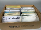 Box Full of Assorted Vintage & Antique Postcards Various Subjects
