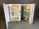 2 Albums - Postcards, Stamped Covers