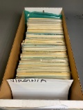Box of Vintage & Antique Postcards - Virginia
