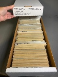 Box of Antique Postcards Texas Utah Vermont Tenn.