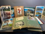 Group of Vintage Postcard Albums