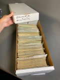 Box of Antique & Vintage Postcards Georgia & Illinois