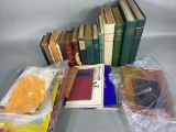 Group Lot of Antique Books + Columbus Theater Playbills