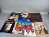 Group Lot of Ephemera - Sears Catalog, Atlas with Maps, Books, Album Covers